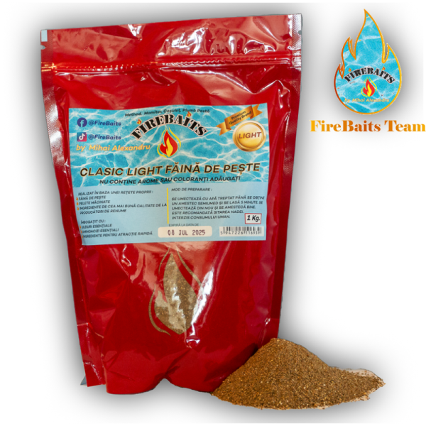 Nada Clasic Light Faina De Peste, 1Kg – Firebaits
