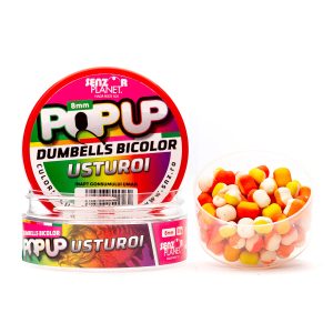 Pop-Up Dumbells Bicolor Usturoi (Mix Bicolor) 8Mm 30G