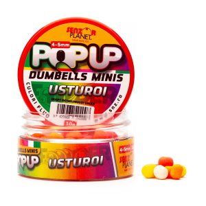Pop-Up Dumbells Minis Usturoi (Mix Culori) 4-5Mm 10G