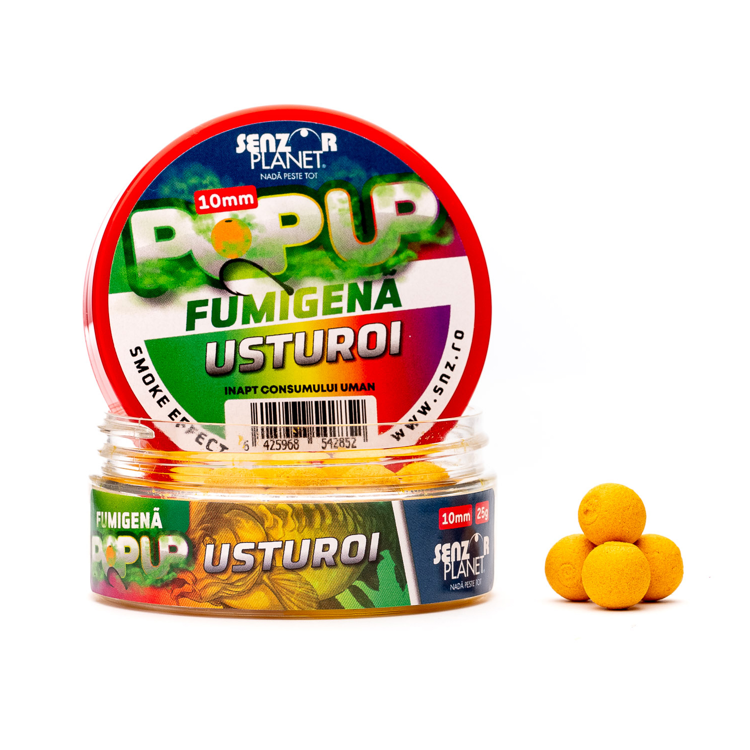 Pop-Up Fumigena Usturoi (Galben) 10Mm 25G