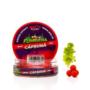 Pop-Up Fumigena Capsuna (Rosu) 8Mm 25G