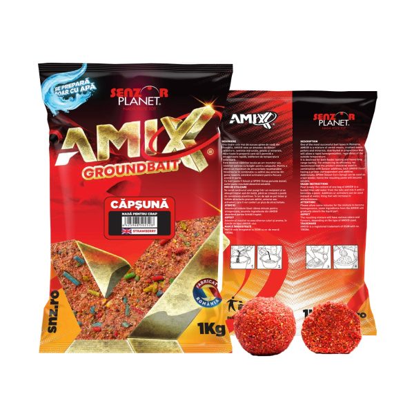 Amix® Capsuna (Rosu) 1Kg