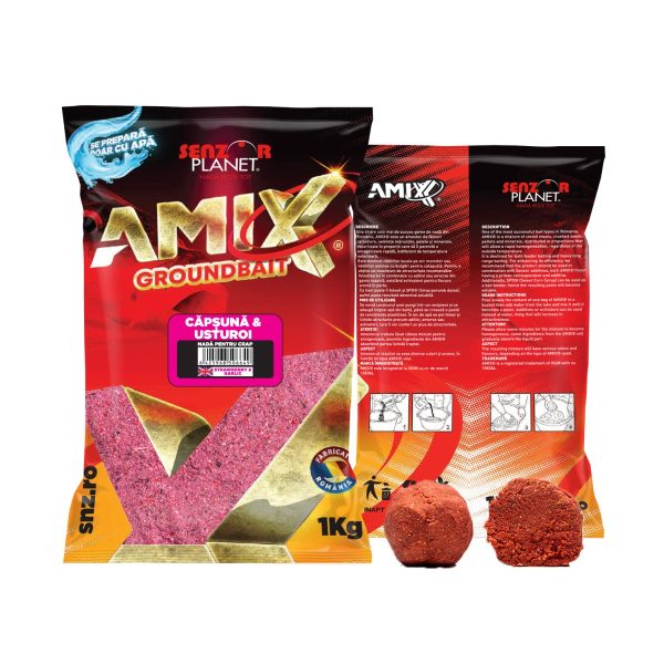 Amix® Capsuna &Amp; Usturoi (Roz) 1Kg