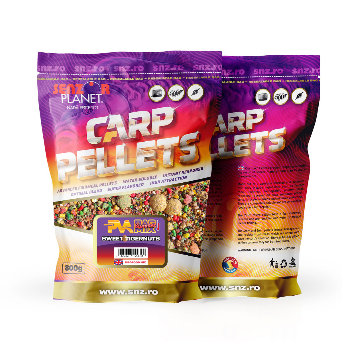 Summer Pva Bag Mix Sweet Tigernuts (Mix Culori) 800G