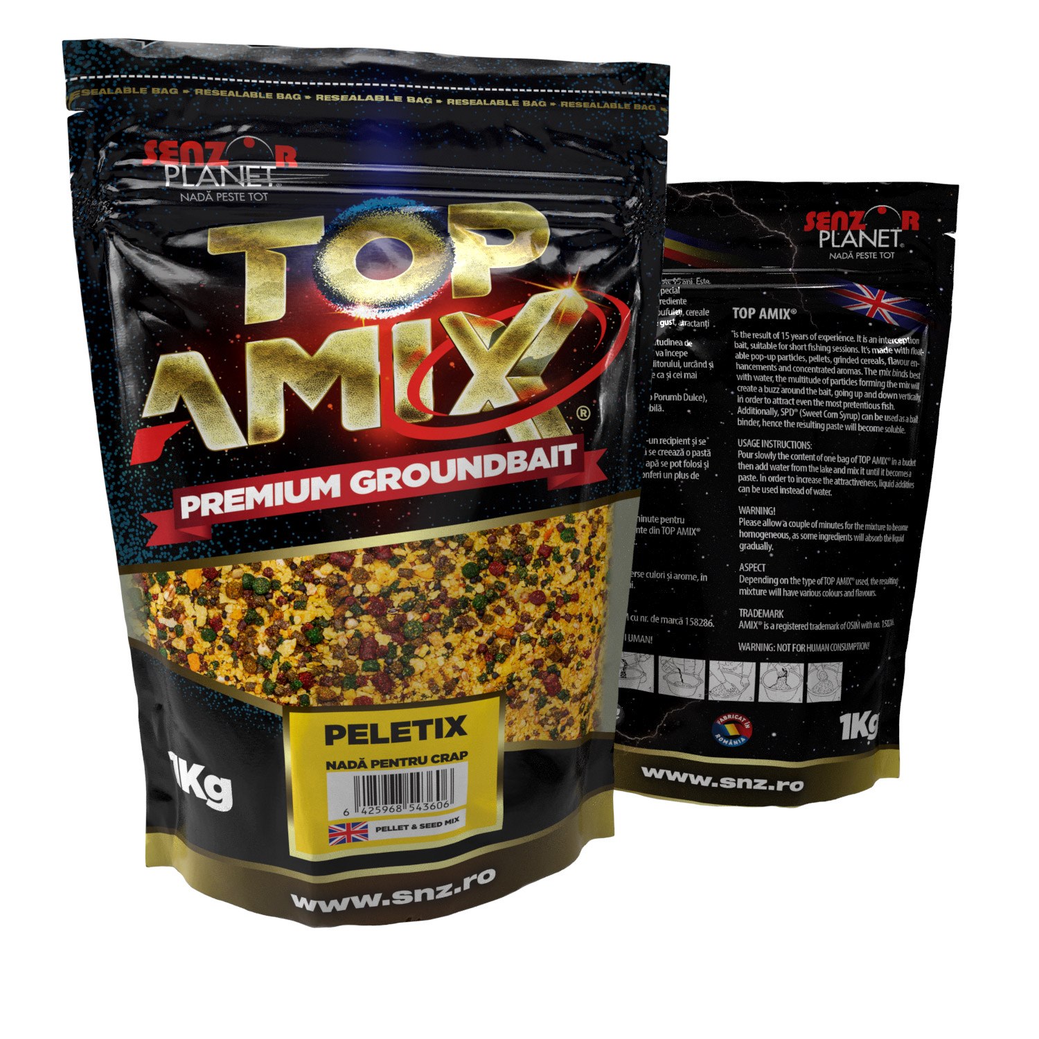 Top Amix® Peletix (Galben) 1Kg