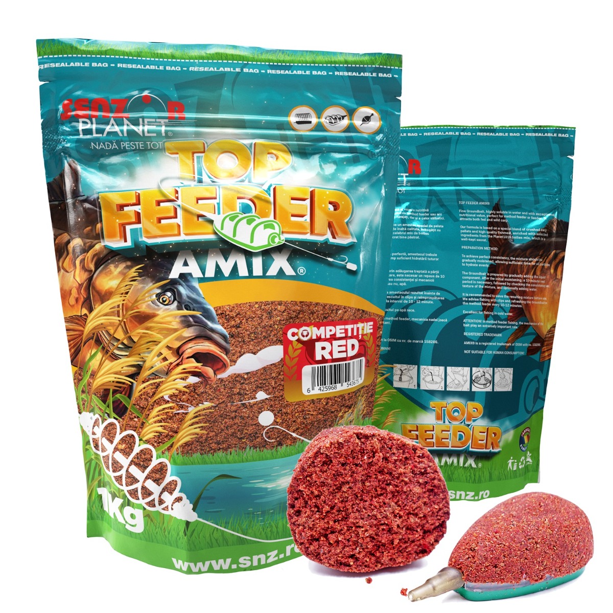 Top Feeder Amix® Competitie Red (Predigerata) 1Kg