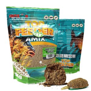Top Feeder Amix® Method Gray (Larve Libelule & Viermusi) 1Kg