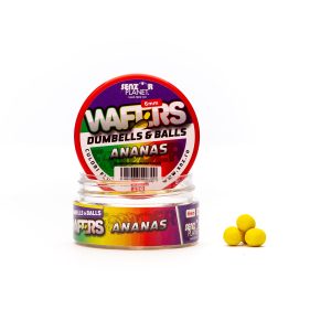Wafters Dumbells & Balls Ananas (Galben) 6Mm 15G Wafters Dumbells & Balls Ananas (Galben) 6Mm 15G