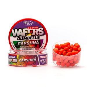 Wafters Dumbells Capsuna (Rosu) 6-8-10Mm 30G Wafters Dumbells Capsuna (Rosu) 6-8-10Mm 30G