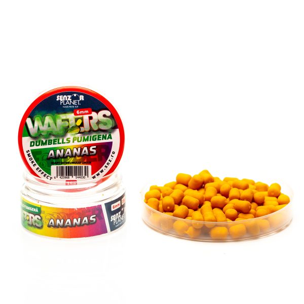 Wafters Dumbells Fumigena Ananas (Galben) 6Mm 15G