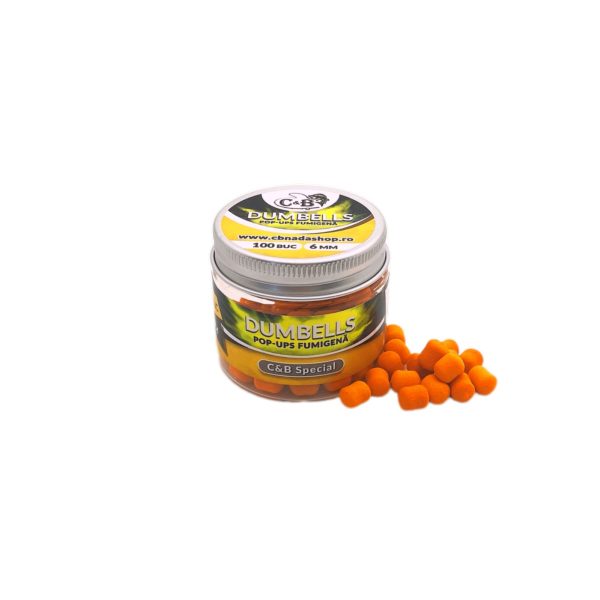 Dumbells Pop-Ups Fumigena C&B Special 6Mm 100 Buc.