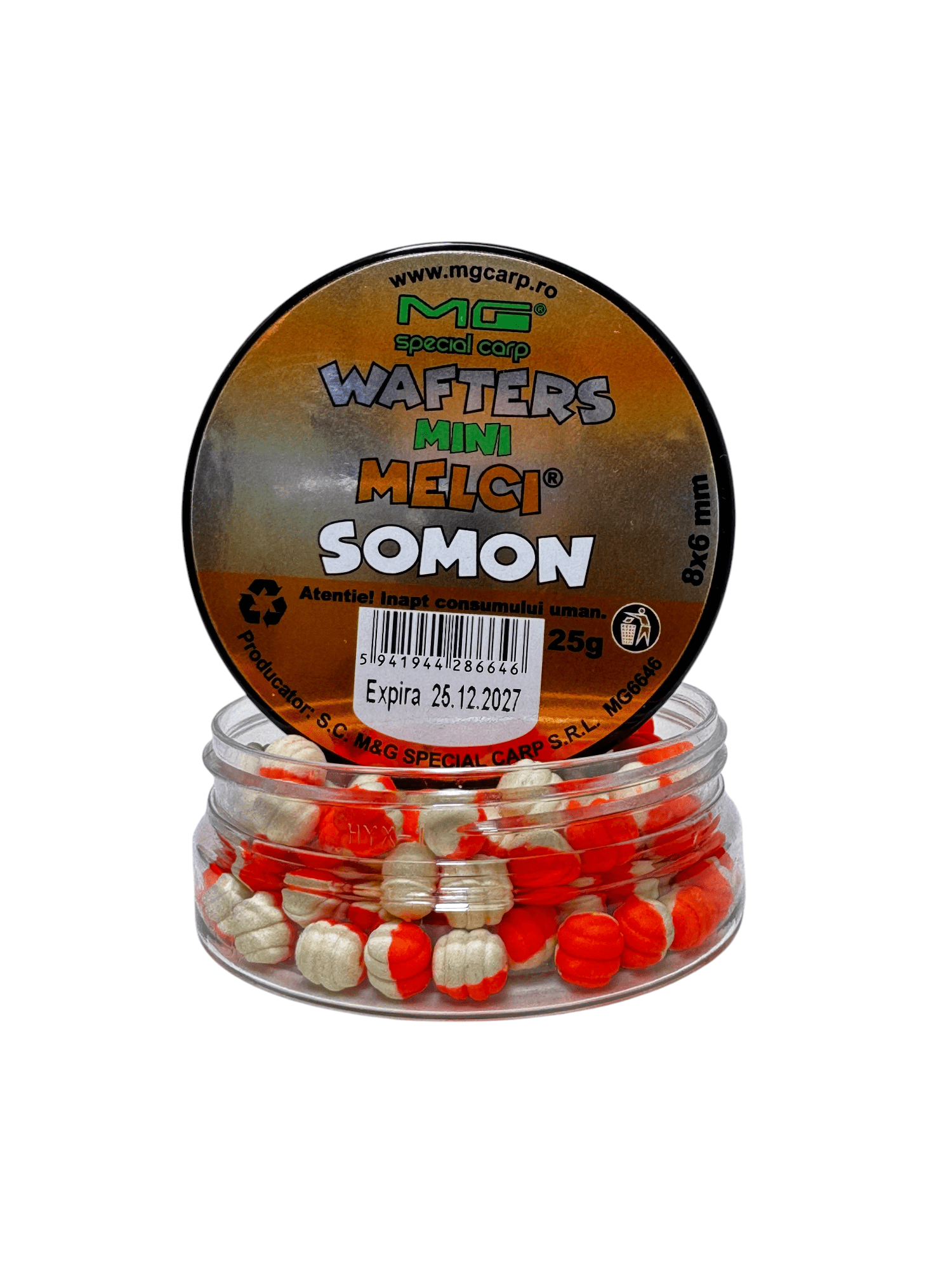 Mini Melci ® Wafters 8X6Mm Somon 25Gr Mg6646