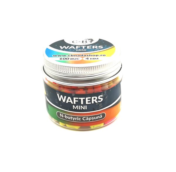 Mini Wafters N-Butyric Capsuna 4Mm 100 Buc. Mini Wafters N-Butyric Capsuna 4Mm 100 Buc.