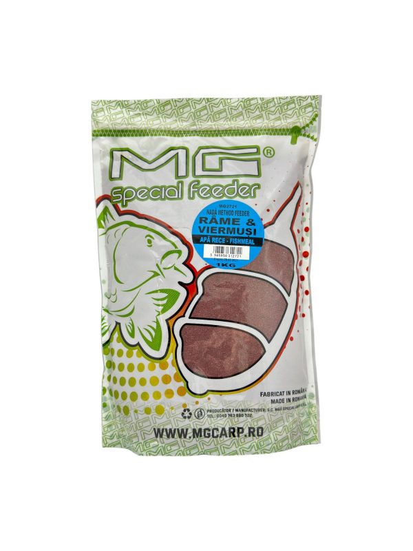 Nadă 1Kg Method Feeder Apă Rece Râme & Viermuși Mg2721