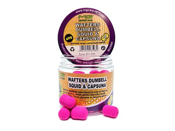 Wafters Dumbell Squid & Capsună 10Mm Mg5984