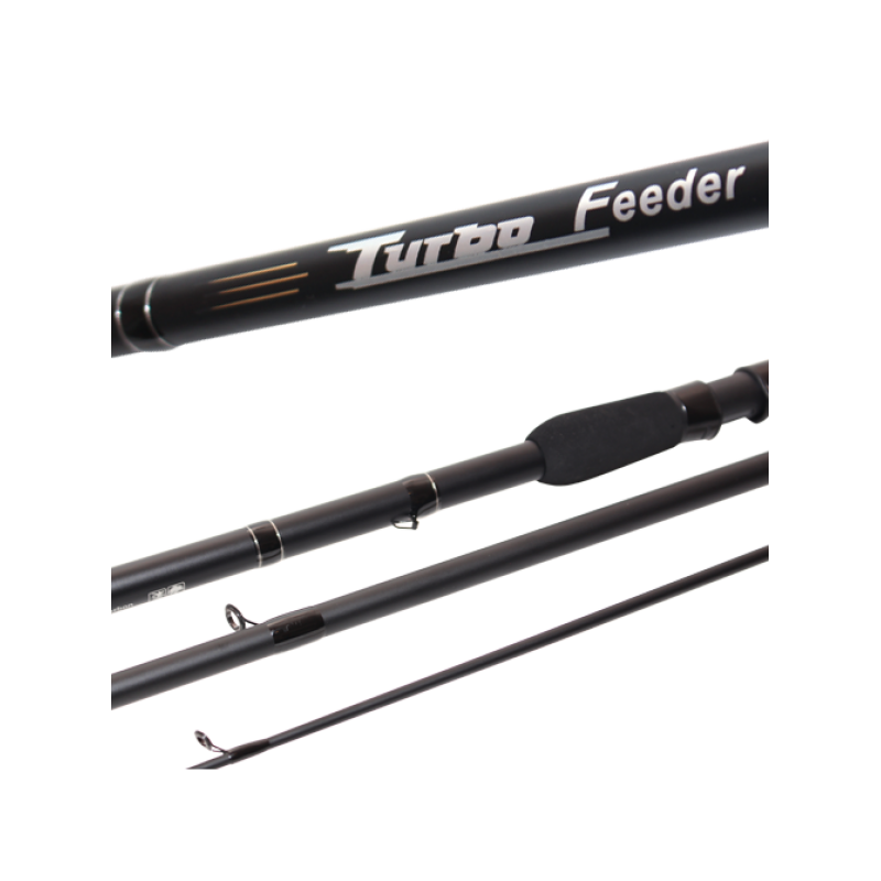 Lanseta Feeder Din Carbon East Shark Turbo Feeder, Putere Aruncare