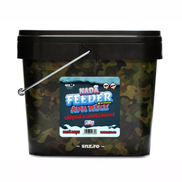 Nada Feeder Apa Rece Capsuna & Larve Libelule 5Kg + Activator 250Ml