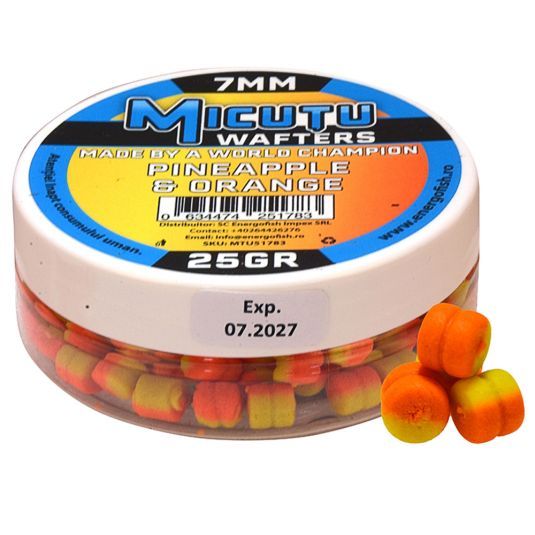 Wafters Micutu Pineapple Orange 7mm Wafters Micutu Pineapple Orange 7mm