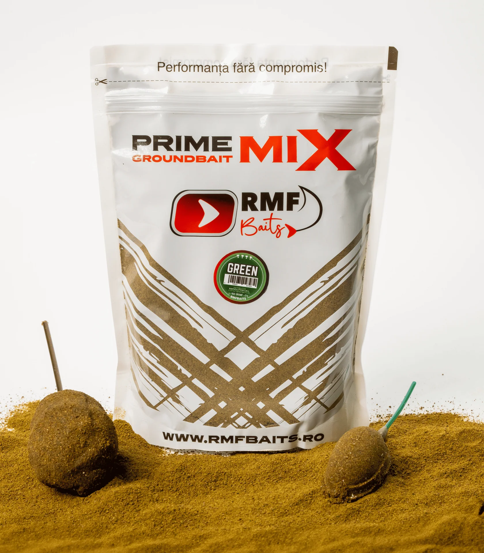 Rmf Primemix Groundbait Green 900Gr