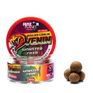 Boilies Senzor Venin Monster Crab 20-24Mm 200G Boilies Senzor Venin Monster Crab 20-24Mm 200G
