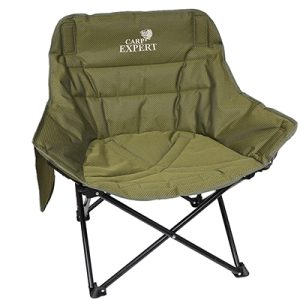 Scaun Pescuit Carp Expert Intruder, Pliabil, Tip Fotoliu Moon Chair, Kaki Scaun Pescuit Carp Expert Intruder, Pliabil, Tip Fotoliu Moon Chair, Kaki